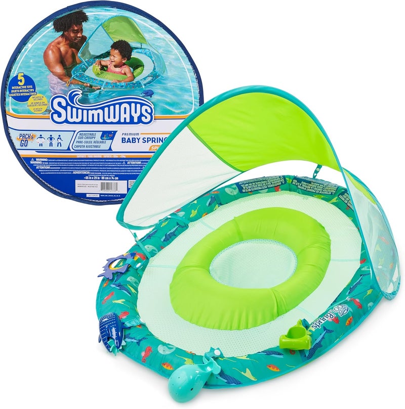 SwimWays Baby Spring Float Splash N Play - Image 1